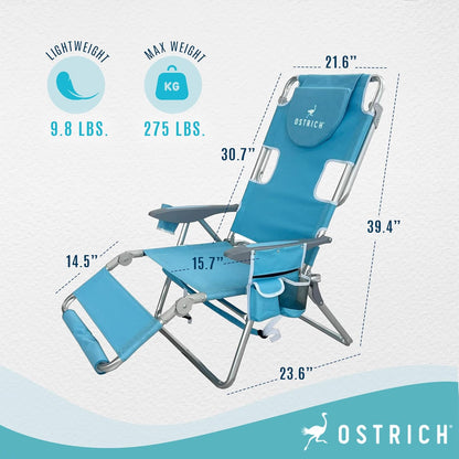 Ostrich 3-in-1 Chair Backpack – with cooler bag