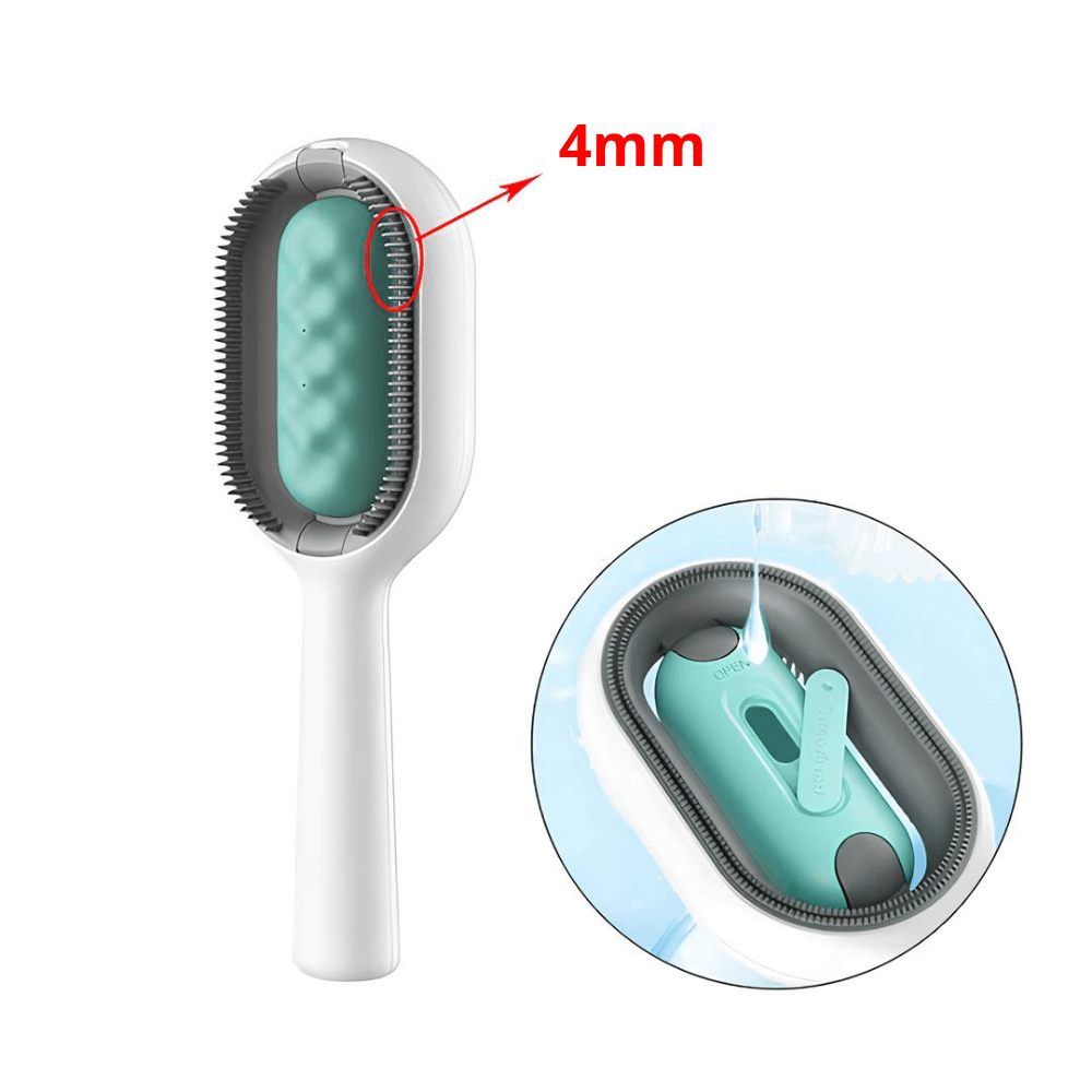 Brosse Multifonction avec Eau pour Animaux