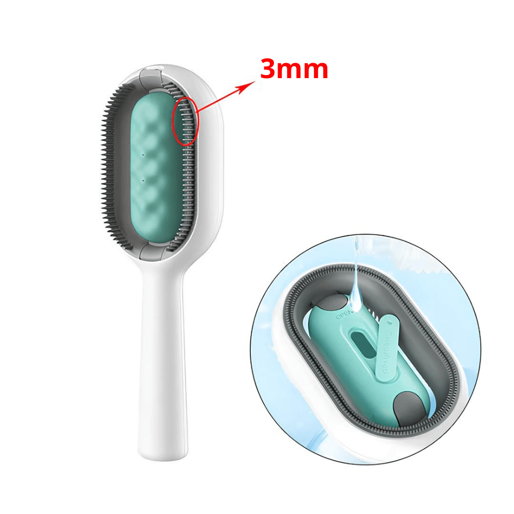 Brosse Multifonction avec Eau pour Animaux