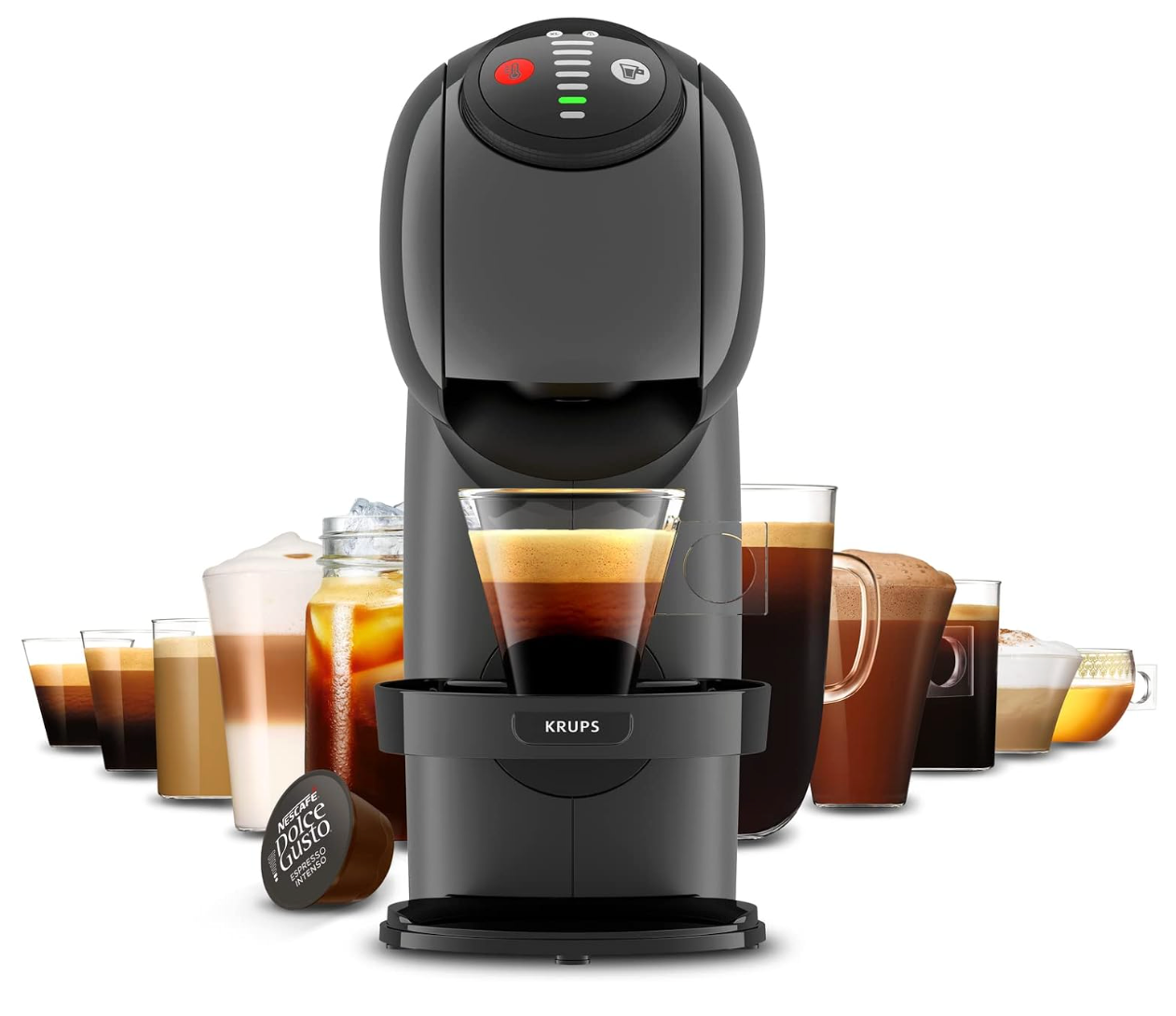 A Cafetera automática Nescafé Dolce Gusto + 100 🎁 cápsulas incluidas